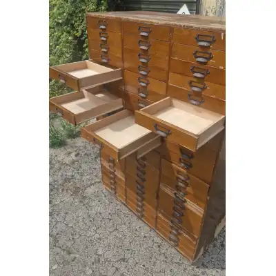 Antiker Büroschrank