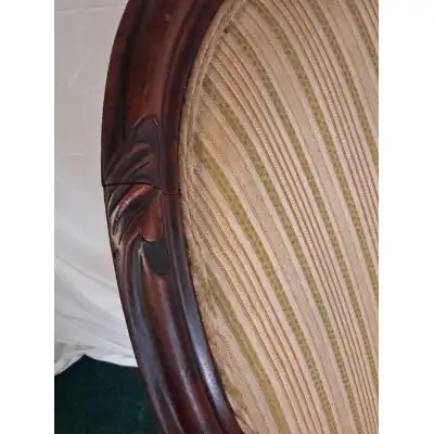 Polsterstuhl mit Armlehne