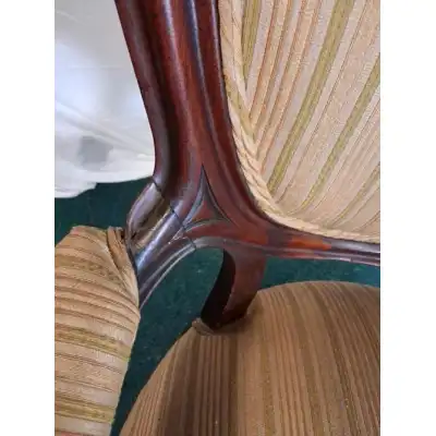 Polsterstuhl mit Armlehne