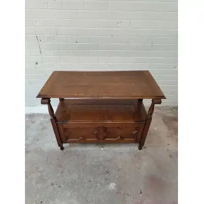 Massiver Eiche Flurbank