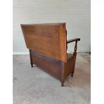 Massiver Eiche Flurbank