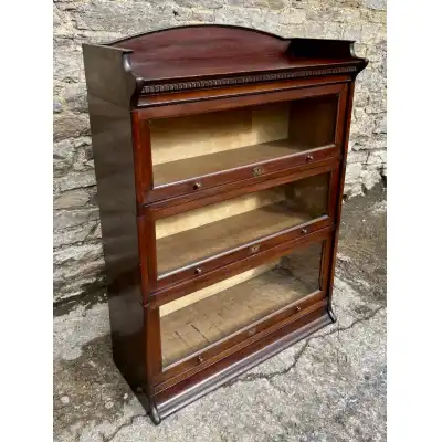 Mahagoni Bücherschrank antik