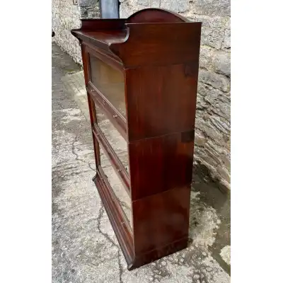 Mahagoni Bücherschrank antik