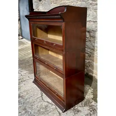 Mahagoni Bücherschrank antik