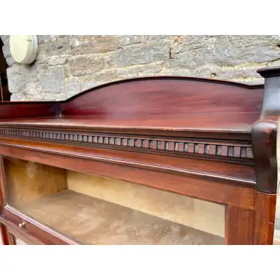 Mahagoni Bücherschrank antik