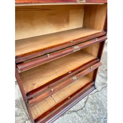 Mahagoni Bücherschrank antik