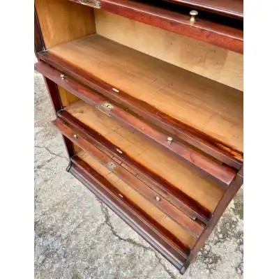 Mahagoni Bücherschrank antik