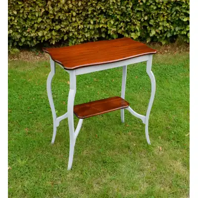 Walnuss Beistelltisch