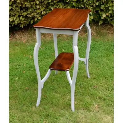 Walnuss Beistelltisch