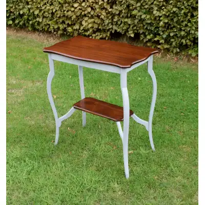 Walnuss Beistelltisch