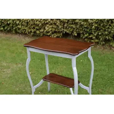 Walnuss Beistelltisch