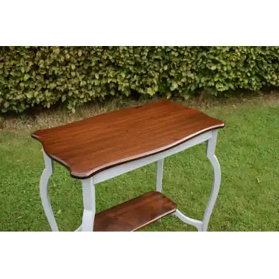 Walnuss Beistelltisch