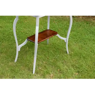 Walnuss Beistelltisch