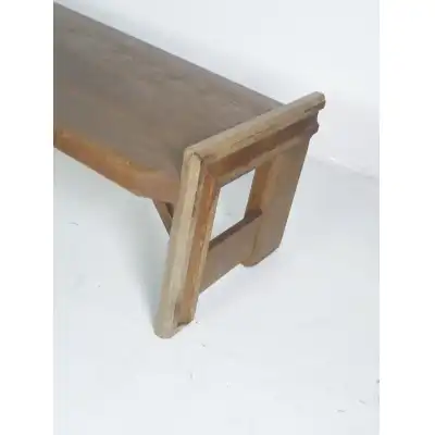 Rustikale Holzbank Antik