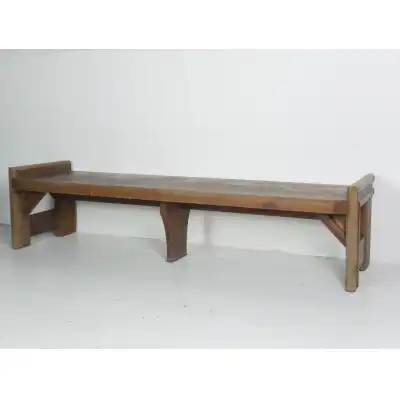 Rustikale Holzbank Antik