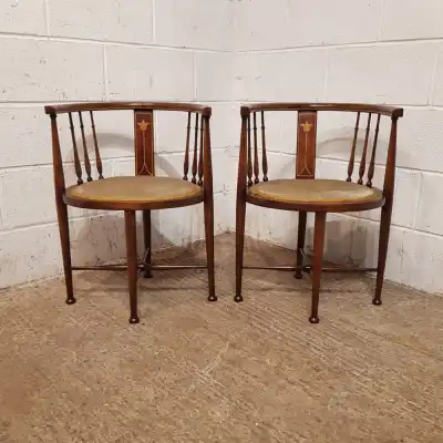 Mahagoni Chairs Antik