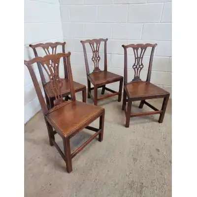 Antike Esszimmerstühle