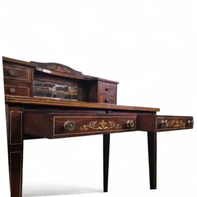 Mahagoni Schreibtisch