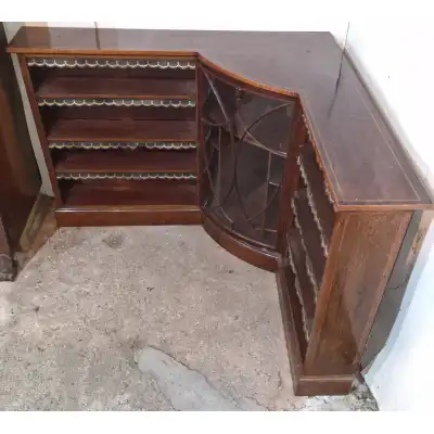 Eck Bücherregal Antik