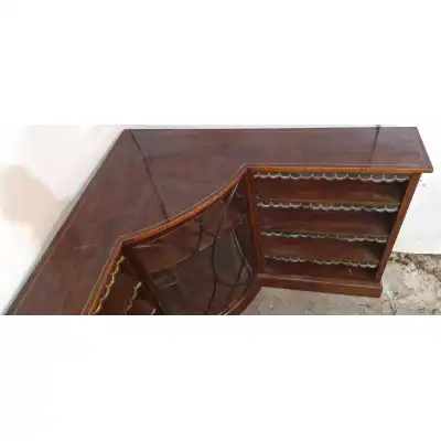 Eck Bücherregal Antik