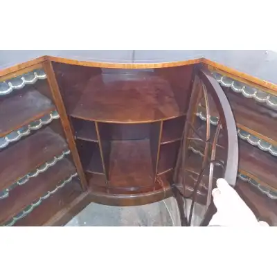 Eck Bücherregal Antik