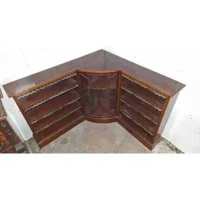 Eck Bücherregal Antik