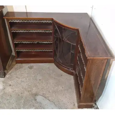 Eck Bücherregal Antik