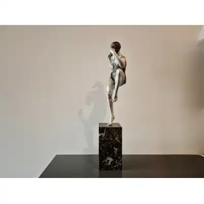 Art Deco Bronzefigur