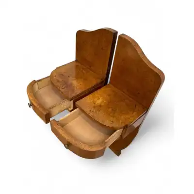 Art Deco Wandnachttische