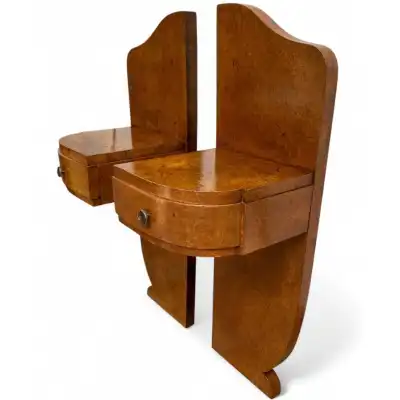 Art Deco Wandnachttische