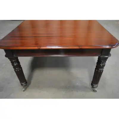 Antiker Regency Esstisch ausziehbar 366 cm Mahagoni Gillows Stil England