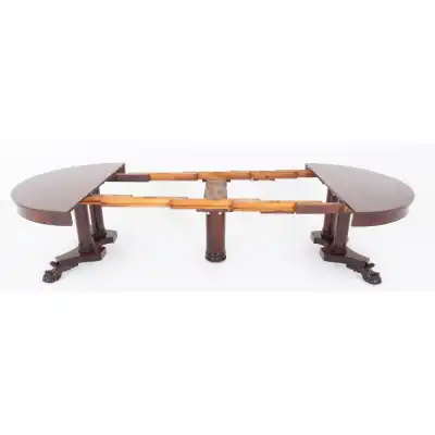 Viktorianischer Dining Table Mahagoni 