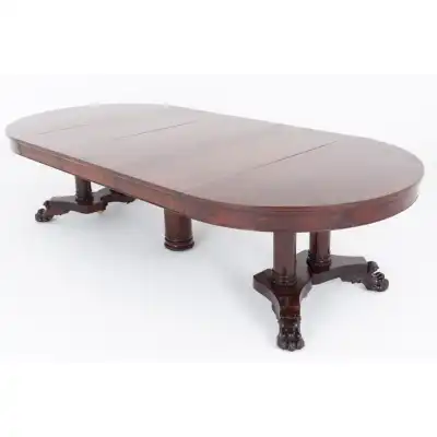 Viktorianischer Dining Table Mahagoni 