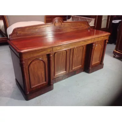 Edles Original viktorianisches Mahagoni Sideboard Massivholz