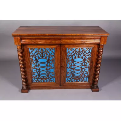 Viktorianisches Palisander Sideboard Cabinet  1860