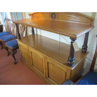 Viktorianisches Eichenbuffet  Sideboard 1860
