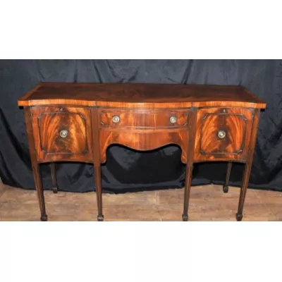 Antikes Sheraton Sideboard in Mahagoni 1920er Jahre