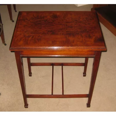 Hübscher Original Edwardian Kartentisch Mahagoni 1910