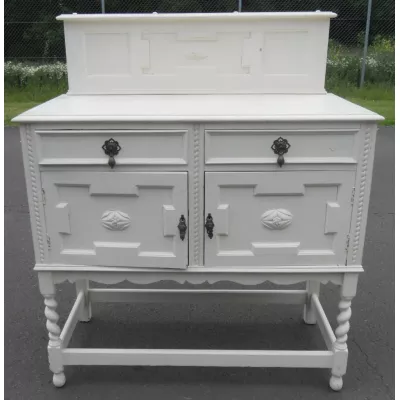 Bemaltes Eiche Sideboard im Jacobean Stil von ca. 1920
