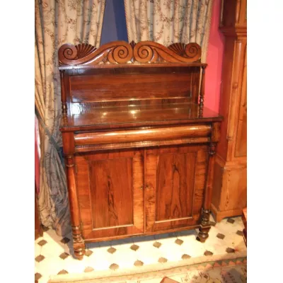 Herrliches original William IV. Palisander Chiffonnier Sideboard ca. 1800