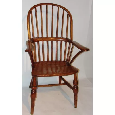 Georgischer Ulmen Windsor Stuhl uvon ca. 1835