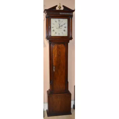 Original Georgische, irische Longcase Uhr von Thomas Blundell, Dublin aus dem 18.JH