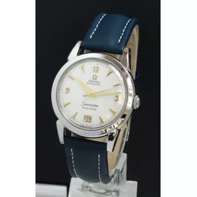 Seltene Omega Seamaster automatische Kalender Herren Vintage Uhr von ca. 1952
