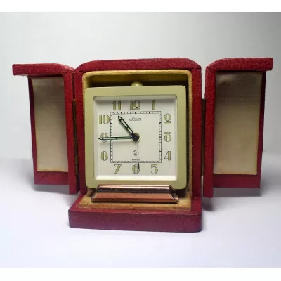 Seltene Art Deco Uhr von Jaeger-Lecoultre, um 1930