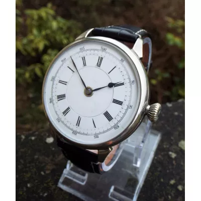 Herren große Omega Armbanduhr, um 1930