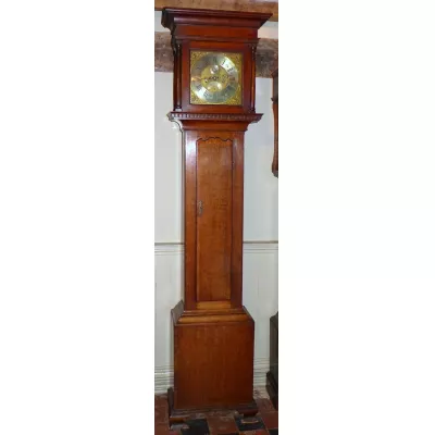 Original Georgische Eichen Standuhr aus dem 18.JH