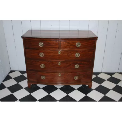 Regency Kommode mit Bowfront aus dem 19.Jh