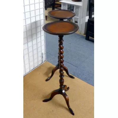 Paar   Blumenständer  Original  Eichenholz, 1920
