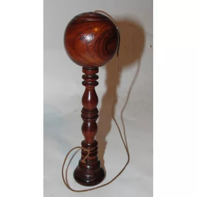 Georgianisches Spielset, Original Lignum Bilboquet circa 1810