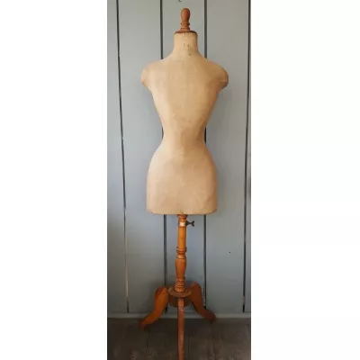 Viktorianische französische Schaufensterpuppe Kleiderpuppe Mannequin 1890